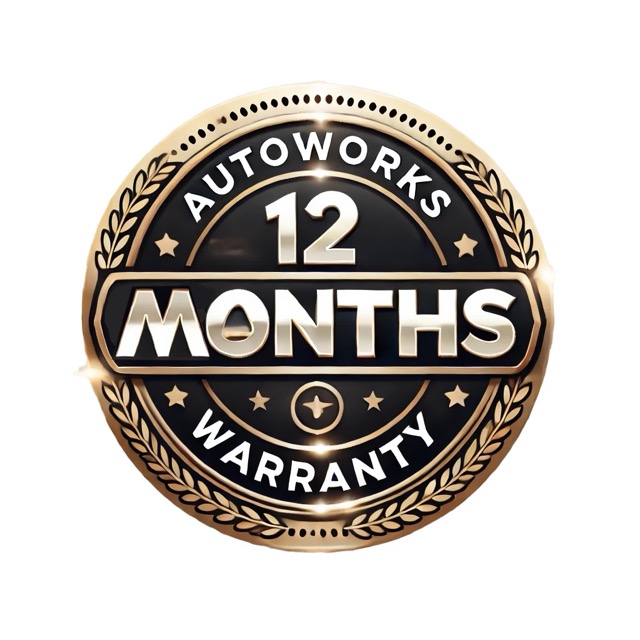 12 month warranty badge